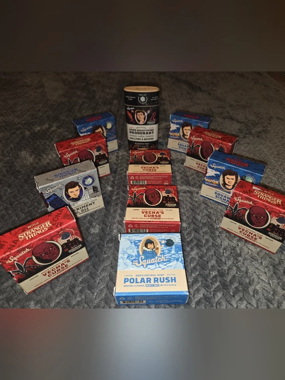 Dr. Squatch Stranger Things Deodorant And Soap Bundle (12 Piece Bundle)